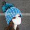 Best Choose Beanie Cap Acrylic Pompom Beret Fur Pompoms Hat