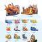 SL-077 Giant jumping bounce inflatable castle slide