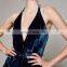 Women'S Sexy High Waist Halter Jumpsuit Short Sleeve Jumpsuit Pants