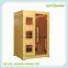 Hot outdoor barrel wooden wet steam sauna room house