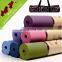Gym fitness blank yoga mat / tpe yoga mat