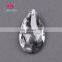 Pujiang crystal glass beads manufacturer glass chandelier beads