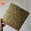 Titanium-gold Stainless Steel Embossed Sheet for exterior decoration plate