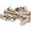 M1.7/M2/M2.5/M3/M4/M5 Pan Head Screw Flat Screws Cross Recessed Raised Counter Phillip Plaine Micro Puntas Tornillos Vis Vida Viti DIN7985 ISO7045