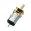 CHR-GM12- N20VA Double output shaft permanent magnet dc gear motor for the smart car model  DC 3v 6v