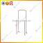 Double side clothing store display rack with wheels