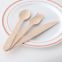 Sturdy Biodegradable wooden Disposable Cutlery Wooden Cutlery Set wooden Forks wooden Knives wooden Spoons