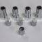 TPMS Sliver Tire Valve Stem Cap & Sleeve Cover Chrome Set American Cars And Trucks