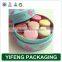 ECO Friendly Customized Cardboard Cylinder Round Macarons Box
