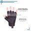 HANDLANDY Military Police Combat Mens Fingerless Tactical Gloves Gym Gloves Half Finger Motorcycle Bike Gloves HDD6103