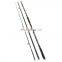 OEM 4.2M made in china carbon fibre Surf casting fishing  rod 3pcs