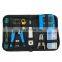 MT-8443 Professional Network Multi Crimping Strips RJ45 Rj12 Rj11 Crimp Including Network Cable Tester RJ45 Network Tool Kit