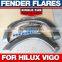FENDER FLARE ,WHEEL ARCH FLARE FOR TOYOTA HILUX 2012 2013 2014