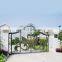 discount wrought iron doors curved sliding main gate design