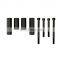 Front Grab Handles For Jeep Wrangler JK JKU 2007-2018 Steel Black Front Grab Handle Bar Kit