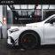 Prefect facelift conversion body kit for Mercedes Benz A-class W177 modified to A45 AMG type