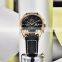BENYAR 5187 New Sports Men Quartz Wristwatches 100M Waterproof Watch for Men Military Leather Chronograph Men Watch
