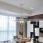 Nordic minimalist bedside glass lamp bedroom creative restaurant bar single-head small chandelier staircase chandelier