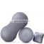 Custom Logo Solid Silica Gel exercises roller peanut ball silicone massage ball