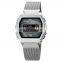 Support small order custom logo Skmei 1806 fashion luxury mesh strap 30m waterproof stainless steel digital men watch