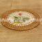 Best Seller New Design Rattan Placemat Tablemat High Quality wall decor basket wholesale Handwoven in Vietnam Manufacturer