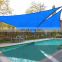 UV Block Outdoor blue Triangle Waterproof Sun Shade Sails for Patio/Backyard/Garden Pool