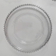 Cheap Wholesale Silver Beaded Plastic Charger Plate For Wedding Table Decoration