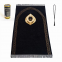 manufacturers solid color antislip foam cotton muslim larger Anti-silp Memory Foam Prayer Mat Muslim  Prayer Mat Thick