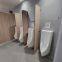 Bathroom Restroom Compact Urinal Wall Divider Laminate Hpl Phenolic Public Toilet Cubicle Urinal Privacy Panel Partition