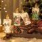 Bulk Christmas Crystal Lanterns - LED Candle Lights Snowfall for Wholesale Holiday Gift Supplies