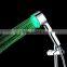 Chrome ABS Three Change Color Hand LED Massage Shower Head