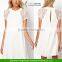 Woman Ladies Shift Dress Short Sleeve Summer Chiffon Shift Dress Skirt Beach