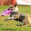 2015 Wholesale dog accessories, silicone fly dog plate
