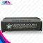 custom logo print black fit stretch table cover