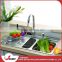Exact Customized Stainless Steel Above Counter Triangle Kitchen Sink