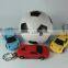 Colorful LED Light Car Keychain flash toy Automobile keyring key chain Christmas gift