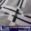 Made in Taiwan Jacquard Dobby Polyester Woven Check Fabric