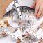 Strong Grip Stainless Steel Fish Scale Scraper Remover for Fast Kitchen Food Prep
