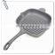 non-stick rectangular cast iron frying pan
