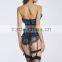 Lingeries women underwear open hot sex floral women photo corset