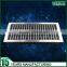 Hvac aluminum double deflection supply air grille