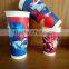 creative design wholesale waterproof 20 oz Paper COKE Cold Cups with logo