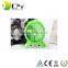 Portable Fan 4 inch 3 Speeds Mini USB Rechargeable Desktop Handheld Vanes Fan With Led Light