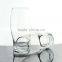 Drinking glass design manufacturring blown stock Double Old Fashioned Glass