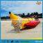 2015 inflatable banana water boat for kids