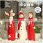 2016 Europe Stype Home Interior family snowmen figurine Design Christmas Holiday Home Decoration
