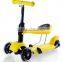 Toddler balance bike and scooter with multifunction