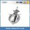 Sanitary Motorized Butterfly Valve With Electric Actuator, Stainless Steel SS 316L Size 1 Inch