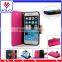 color combo Buckle Jean materail leather case cover for Iphone 6s
