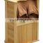 KC approved Far Infrared Foot Sauna with Canadian Hemlock Solid Wood
